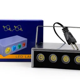 RGB LED Mini Focus Light – Party, Birthday & Temple Decoration Lamp Disco Ball Set-17