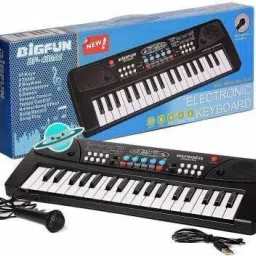 Bigfun 37 Key Piano Keybt For Kids (Black)-17