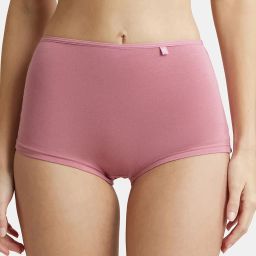 SS04 High Coverage Super Combed Cotton Elastane Stretch with StayFresh Treatment Women Boy Short Pink Panty-image-57