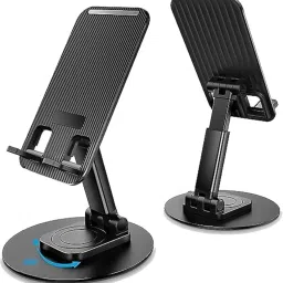 RGV Desktop Mbile Phone Stand, Table Mount Adjustable & Foldable Mobile Holder Mobile Holder image 2