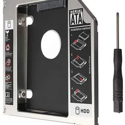 VYAR 9.5 mm Universal 2nd Bay SATA Hard Drive Caddy for CD/DVD Drive Slot 2.5 inch Universal SATA 9.5mm Caddy-38