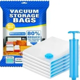 5Pack Vacuum Compression Storage Bags With Pump,Space Saver Sealer Bag NI89 Travel Storage Vacuum Bags-image-19