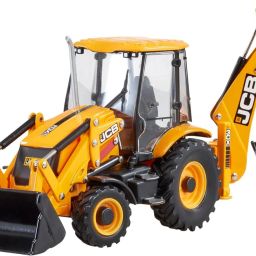 Pack Of-1 2in1 Unbreakable Pull Back JCB Construction Loader Truck Vehicle Toy-11