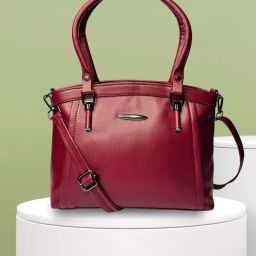 Maroon Women Sling Bag Vegan Leather Handbag for Women with Adjustable Strap Premium Quality-image-19