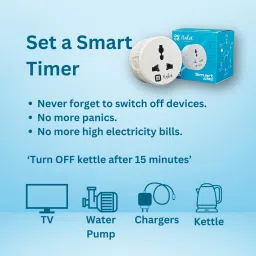 HALOX STAY CONNECTED 10A Wi-Fi Smart Plug | Works with Halox Smart App and Voice Commands Smart Plug image 5