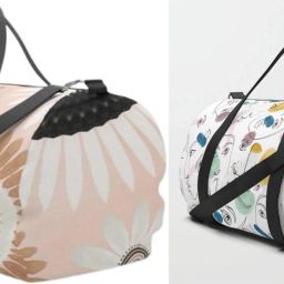 20 L Gym Duffel Bag - Stylish Printed Duffle Bag Combos - Multicolor-image-92