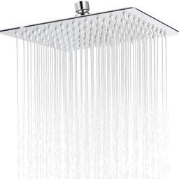 Ultra Slim Stainless Steel 8 INCH Overhead Shower Without Arm, Chrome Finish Fixed Mount-picture-25