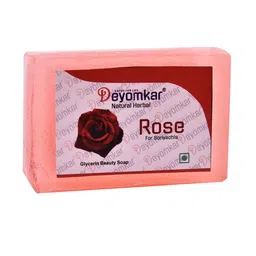 Deyomkar Set of Herbal Amla Brinjraj Shampoo with Rose & Charcoal Soaps image 2