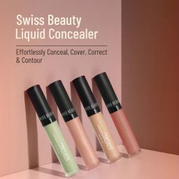 swiss beauty Liquid Light Weight Full Coverage with Matte finish Concealer image 3
