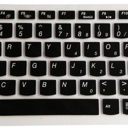 Saco Chiclet Keyboard Skin for Lenovo Ideapad Yoga 500 (80N400MMIN) (Core i5 5th Gen/4 GB/500 GB 8 GB SSD/Windows 10/2 GB) (Black) Keyboard Skin-picture-4