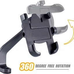 Universal Mobile Holder for Scooty, Bike Mobile Stand Holder Metal Body Bike Mobile Holder-10