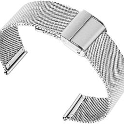 ADLWatch 22mm Silver Original metal chain 22 mm Metal Watch Strap-image-49