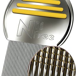 Lice & Nit Removal Comb – Stainless Steel Head Lice Comb with Microgrooved Teeth-image-26