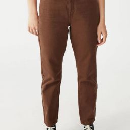 Women Regular Mid Rise Brown Jeans-image-86