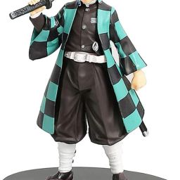 Demon Slayer Tanjiro Kamado Action Figure 16cm Car Dashboard Study Table Toy-24