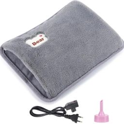 Electric Hot Water Bag with Auto Power Cut-Off for pain relief Warm Bag Electrical 1 L Hot Water Bag-image-0