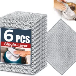 Non Scratch Dish Wash Cloth for Kitchen Washing Cleaning Cloths Scrubber Scrub Scrub Pad-picture-12