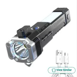 3w torch Car Flashlight Holder-image-46