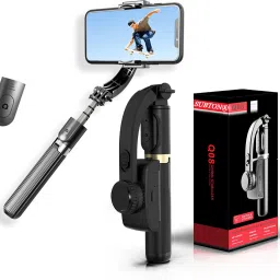 subton Video Stabilizer with 360Rotation|SingleAxis|AutoBalance AntiShake Single Gimbal for Mobile-37