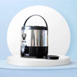6 Liter Insulated Water Tharms Dispenser Jar, Black-1 Nos Bottom Loading Water Dispenser-image-55