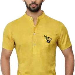 Men Printed Cotton Blend Straight Kurta-image-47