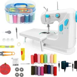 Easy Stitch Multifunctional Sewing Machine with Extension Table & Sewing Kit Electric Sewing Machine-image-14