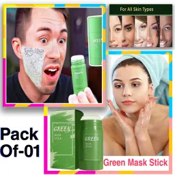Green Mask Stick For Face,Green Tea Purifying Clay Stick Mask For Blackheads Face Shaping Mask-image-70