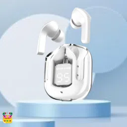 Ultrapods Max Blutooth Earbuds With Transparent Design Case & Led DisplayA25 Bluetooth Headset-image-96