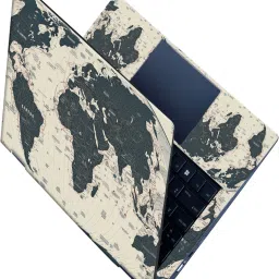 SCOTLON All Panel_World map_Premium Laptop Skin Vinyl Laptop Decal 15.6-image-27