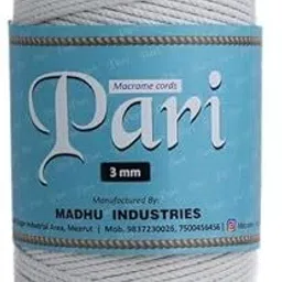 Dori Thread | 3mm Twisted (3Ply) | Pure White | 200-250 Metres | 1kg Spool |-image-25