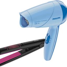 PHILIPS Hair Dryer HP8142/00 + Hair Straightener HP8302/06 Personal Care Appliance Combo-image-49