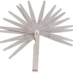 Feeler Gauge .05 to 1.00 MM with 13 Blades Feeler Valves Measure Tool Marking Gauge-14