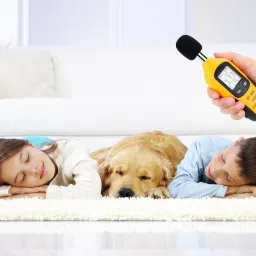 real instruments Digital Sound Noise Level Meter Decibel Tester Audio Volume Measuring Instrument Sound Meter image 5