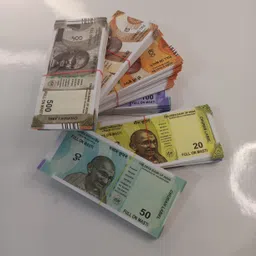 bbs deal Indian Rupees Money Duplicate Dummy Rupee Bundle Money Fake Currency Notes 20*6=120 note New Fake currency Note Gag Toy-picture-7
