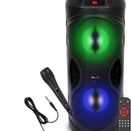 ME&U Newley Bouncer pro with Bluetooth RGB LIGHT FM AUX USB SD CARD KARAOKE MIC 1000 W Bluetooth Home Audio Speaker-10