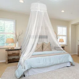 Polyester Kids Washable Premium Decorative Cabana Style Mosquito Net-27