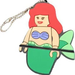 PANKREETI PDT270 Mermaid Cartoon Designer 32 GB Pen Drive Compatible with Netbook, Gaming Console, Desktop Computer, Television, Laptop USB 2.0 Rubber Case-image-62