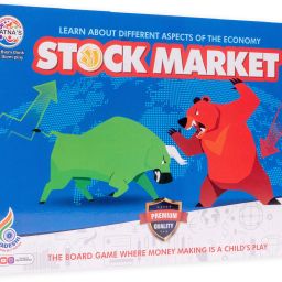 Original Stock Market The Board Game Where Money Making Is A Child's Play|Learn About Different Aspects Of The Economy With This Amazing Board Game. Money & Assets Board Game-27
