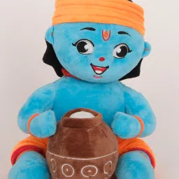 Super Cute & Adorable Matki Murlidhar Soft/Plush Toy- Hight 28 CM - 28 cm-image-42