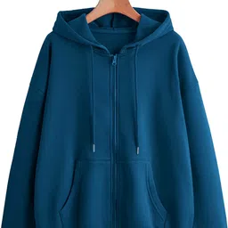 being wanted Men Full Sleeve Solid Hooded Sweatshirt-picture-10