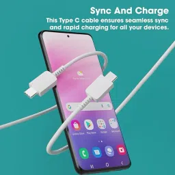 MobiSearch Type C 1 m c-to-c-cable-White image 2