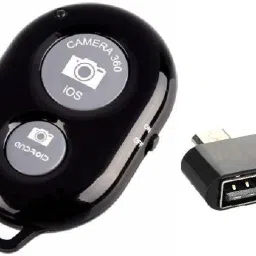 Rexalt Wireless Bluetooth Shutter Button Selfie Remote Supported Camera Remote Control with OTG(Micro USB)Camera Remote Control-34