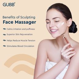 GUBB Sculpting Face Massager (3D Technology, TG000511, Ruby) image 4