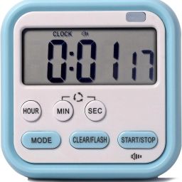 Blue Digital Timer Kids, Kitchen, Cooking, Classroom, Exercise, Oven, Baking Digital Kitchen Timer-18