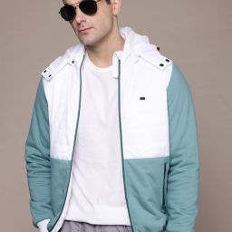 Men Solid Padded Jacket-image-50