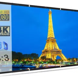 Moiz 150" Inch Projector Screen (Foldable) 10 x 8 Feet 4:3 Ratio 3D UHD Supported Design 116 Projector Screen (Width 305 cm x 244 cm Height)-37