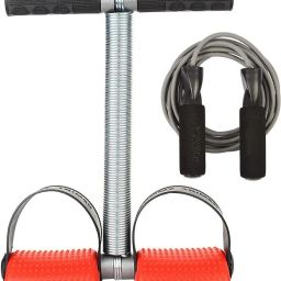 Tummy Trimmer With Skipping Rope For Home Gym Workout Fitness Accessory Kit Kit-image-59