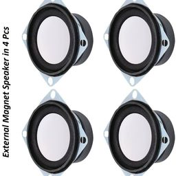 eastra 4 Pcs External Magnet Speaker Loudspeaker (2 INCH) Electronic Components Electronic Hobby Kit-picture-14