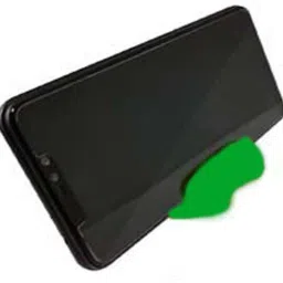 Devansh enterprises Apple Shape Desktop Mobile Holder,Phone Stand Multi Angle Adjustable For All Smartphones(Green) Mobile Holder image 2