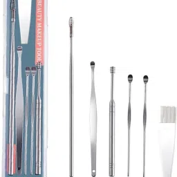 Safety Ear Cleaner Ear Pick Wax Remover Earpick - with Flash Light -Pack of 5-image-62